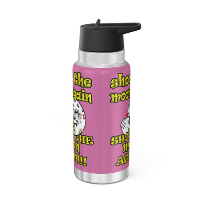 shoot the moon again - Gator Tumbler, 32oz (light pink)