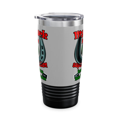 my luck - Ringneck Tumbler, 20oz (light grey)