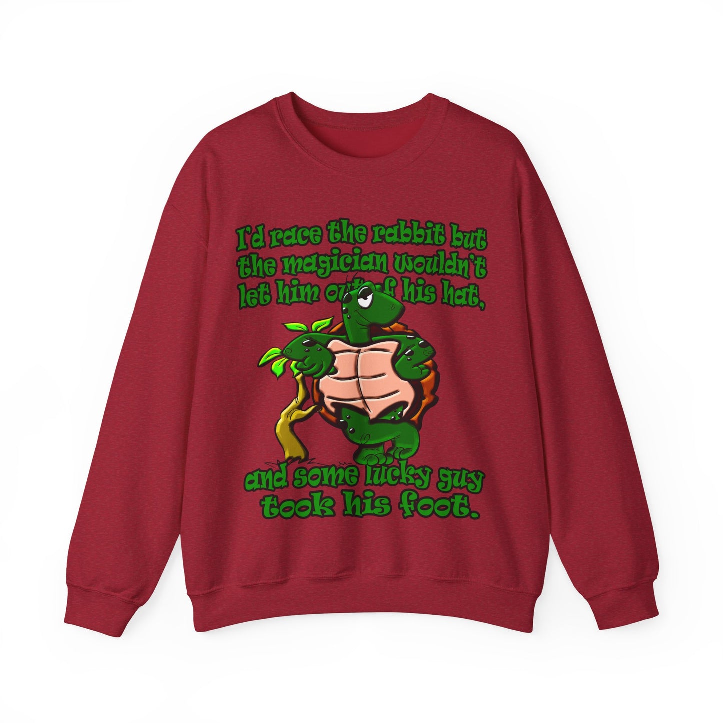 turtle race - Unisex Heavy Blend™ Crewneck Sweatshirt