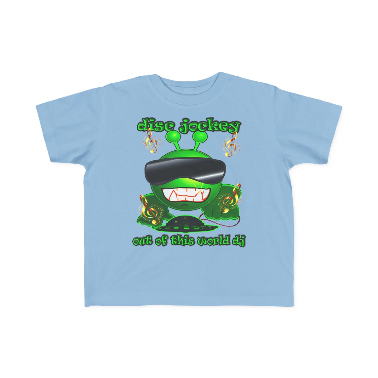 disc jockey - Toddler's Fine Jersey Tee