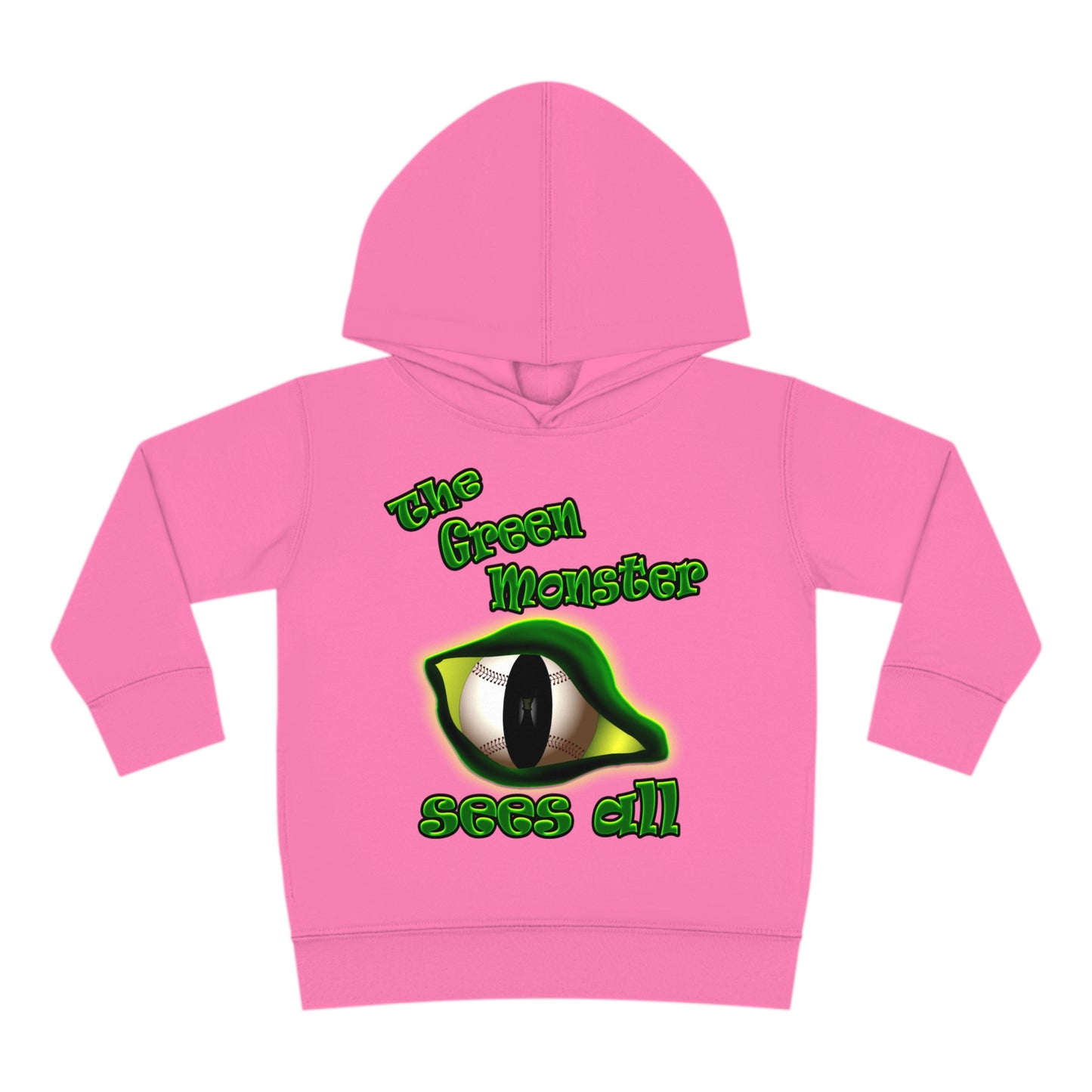 green monster - Toddler Pullover Fleece Hoodie