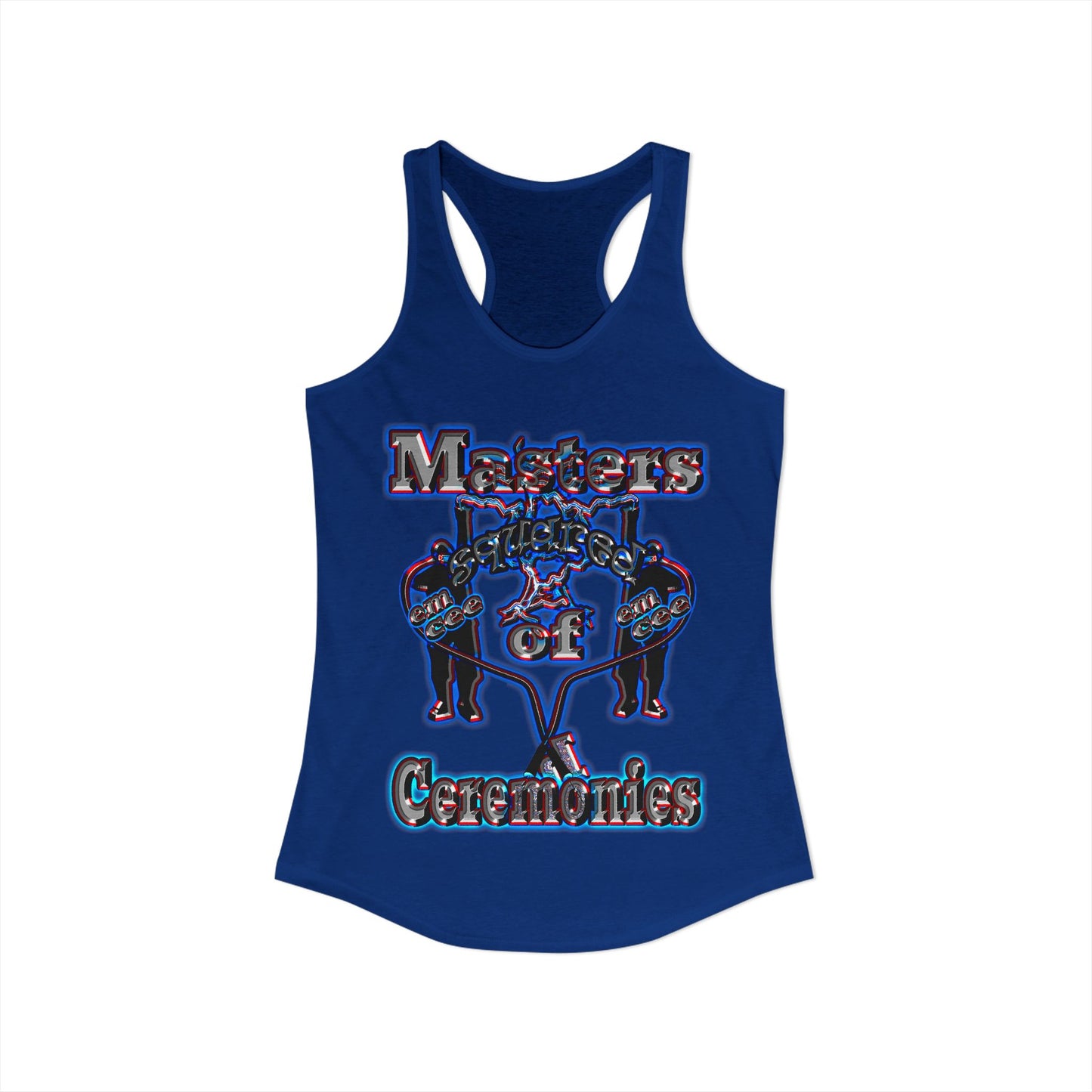 em cee squared - Women's Ideal Racerback Tank