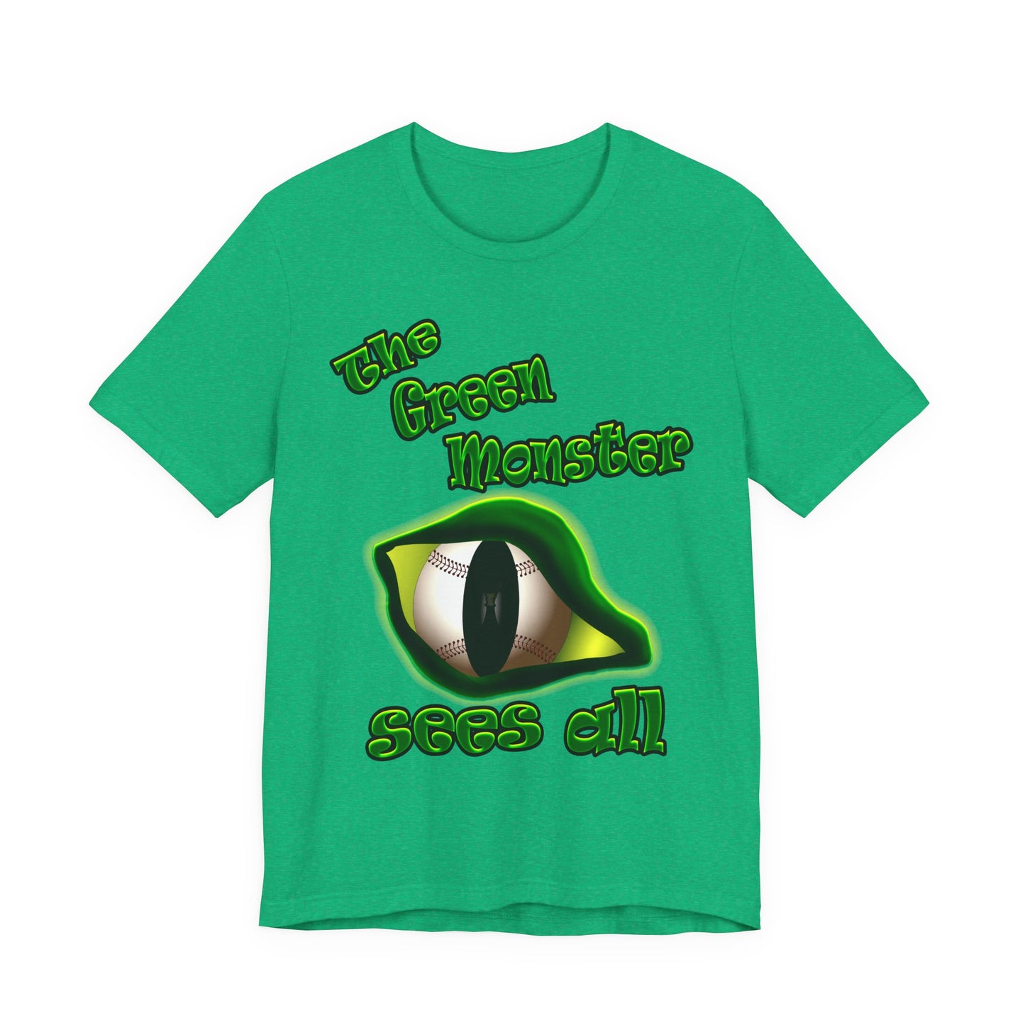 green monster - Unisex Jersey Short Sleeve Tee