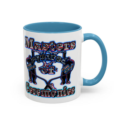 em cee squared - Accent Mug (white)