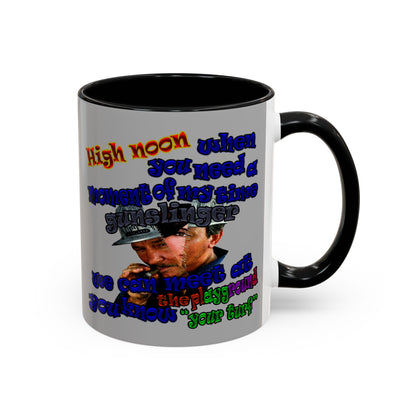 high noon - Accent Mug (light grey)