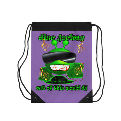 disc jockey - Drawstring Bag (light purple)