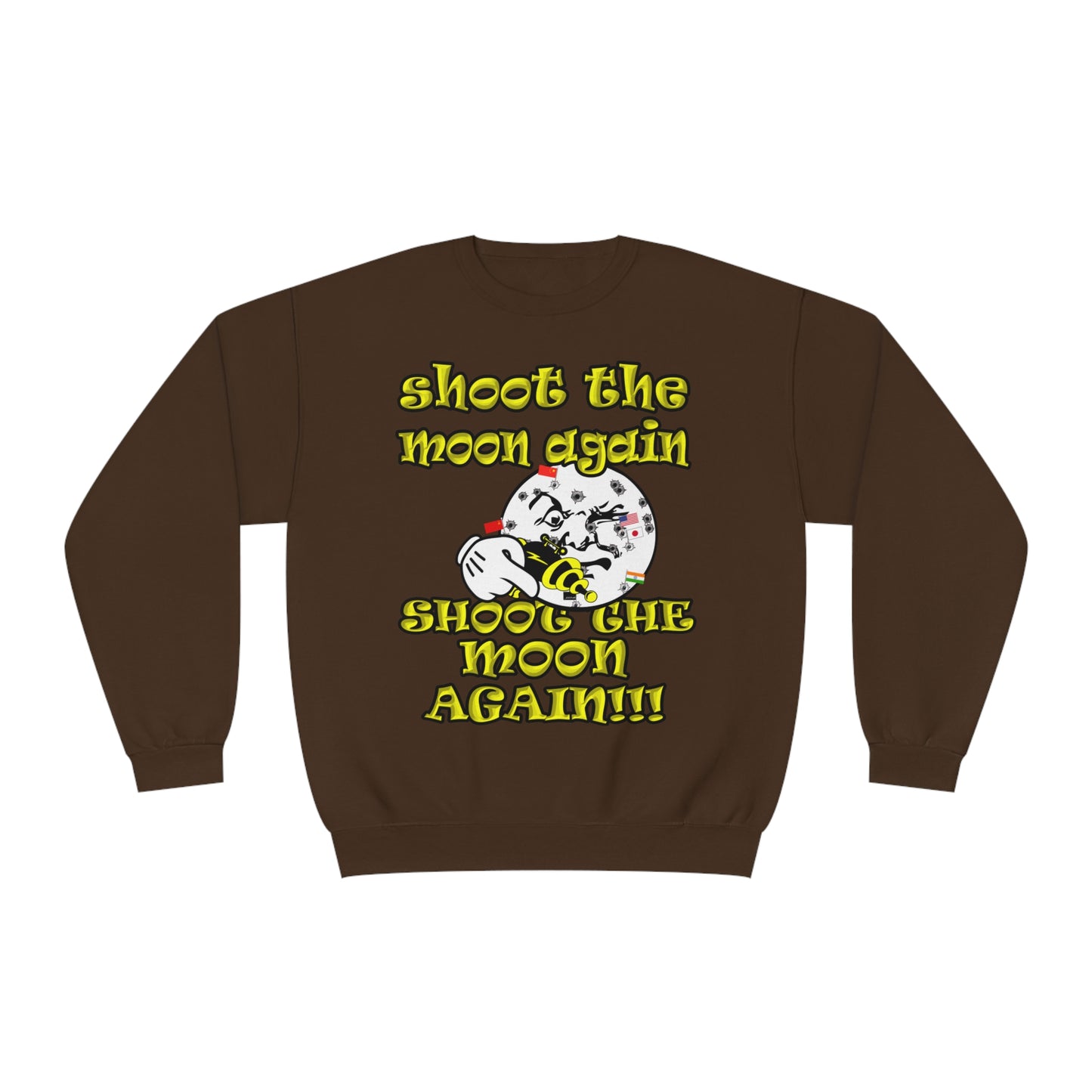 shoot the moon again - Unisex NuBlend® Crewneck Sweatshirt