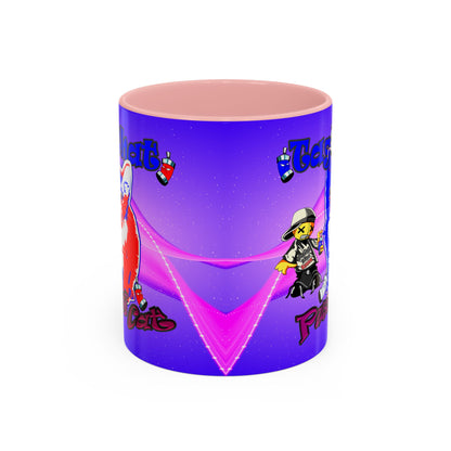 tag that - Accent Mug (purple-pink wave)