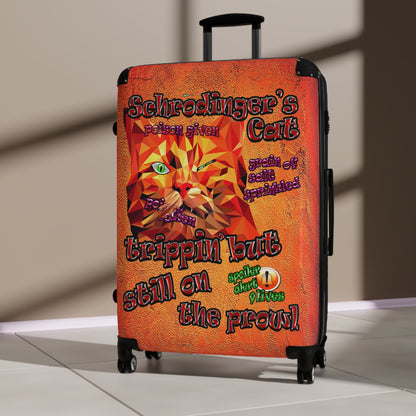 schrodinger's cat - Suitcase (burnt orange)