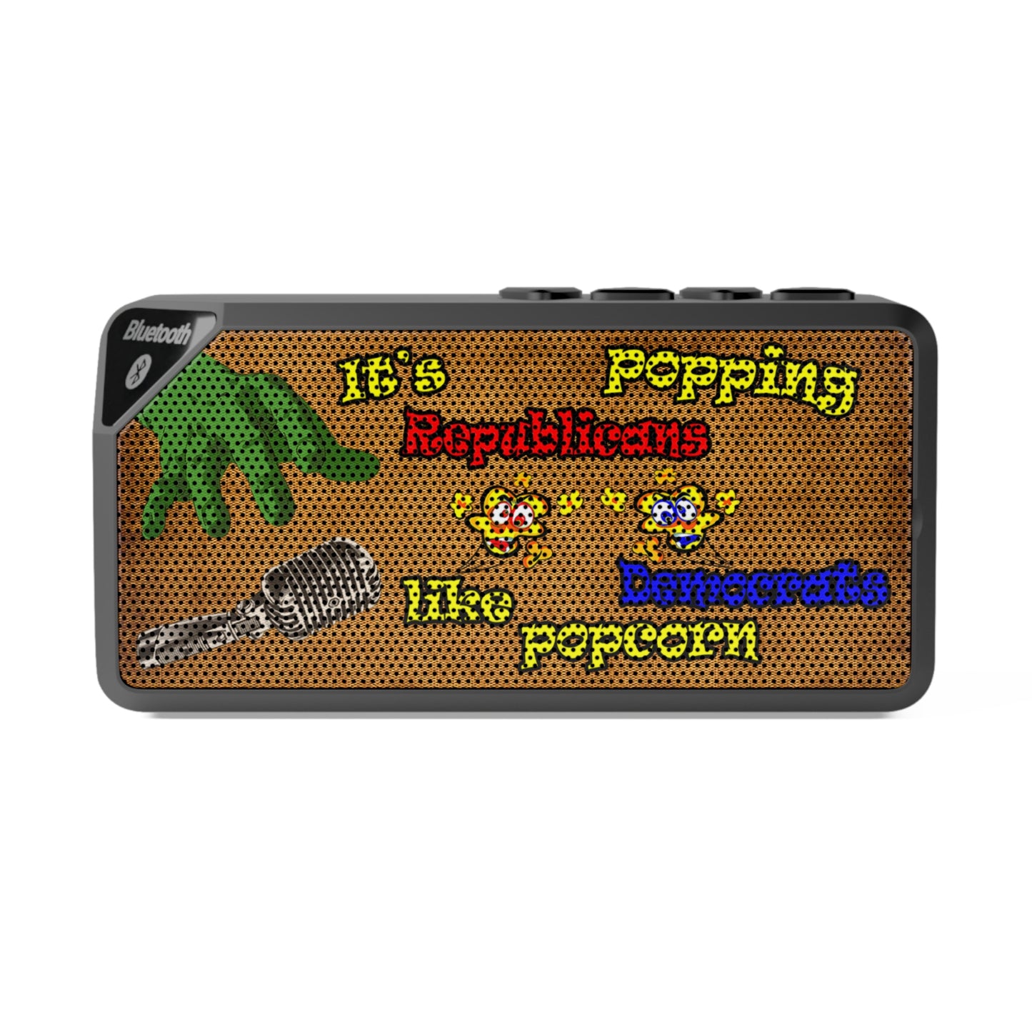 popping like popcorn - Jabba Bluetooth Speaker (brown papyrus)