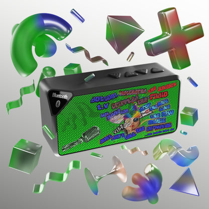 drop the beat - Jabba Bluetooth Speaker (logo green)