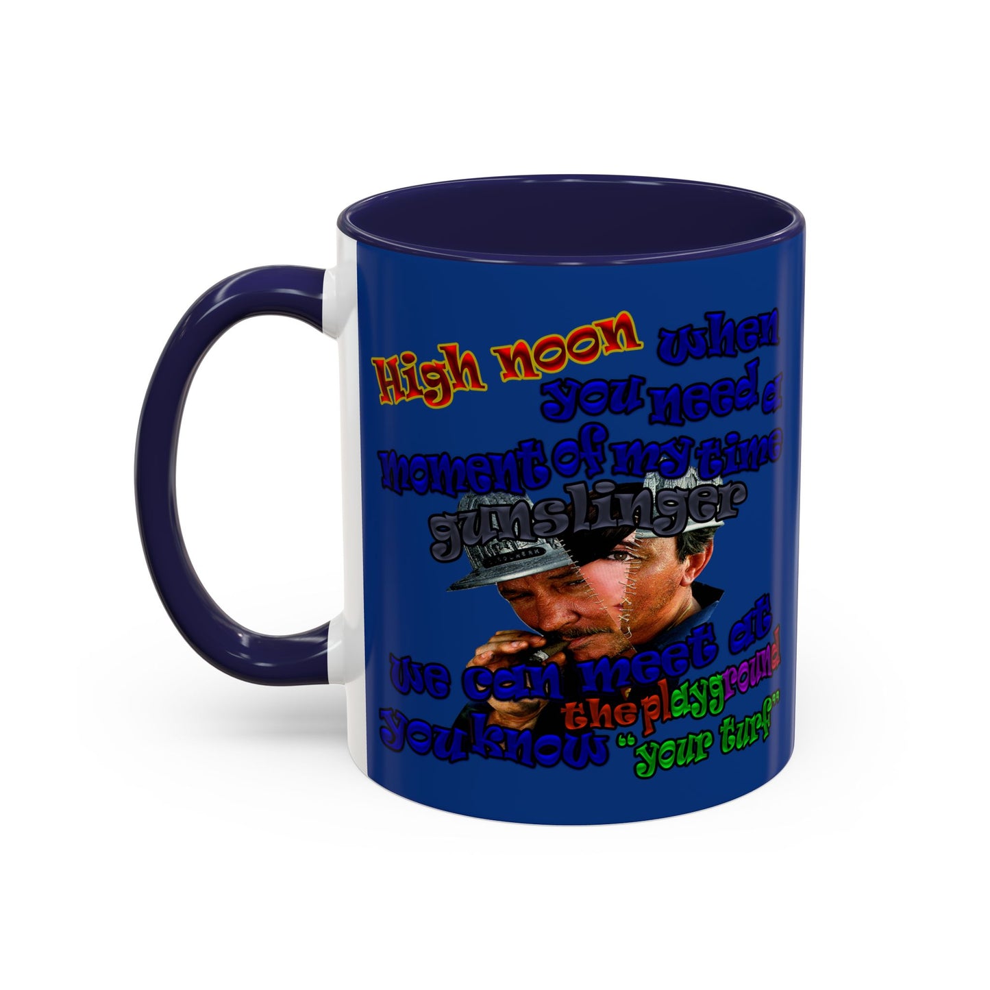 high noon - Accent Mug (dark blue)