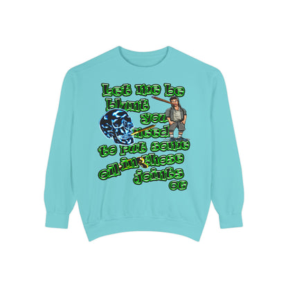 og - Unisex Garment-Dyed Sweatshirt