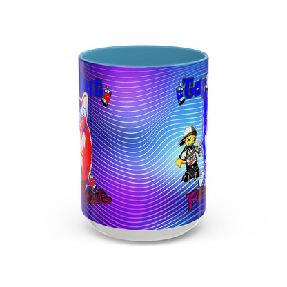 tag that - Accent Mug (purple wave)