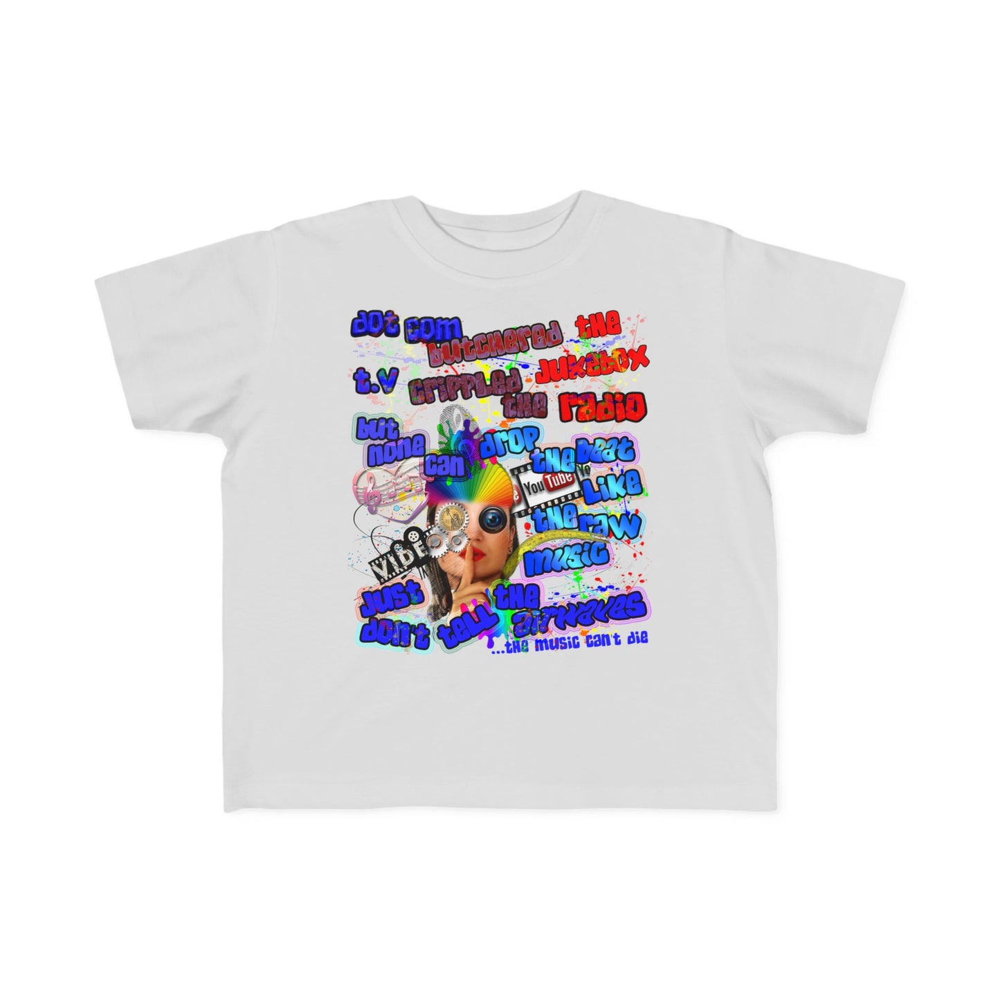 drop the beat - Toddler's Fine Jersey Tee