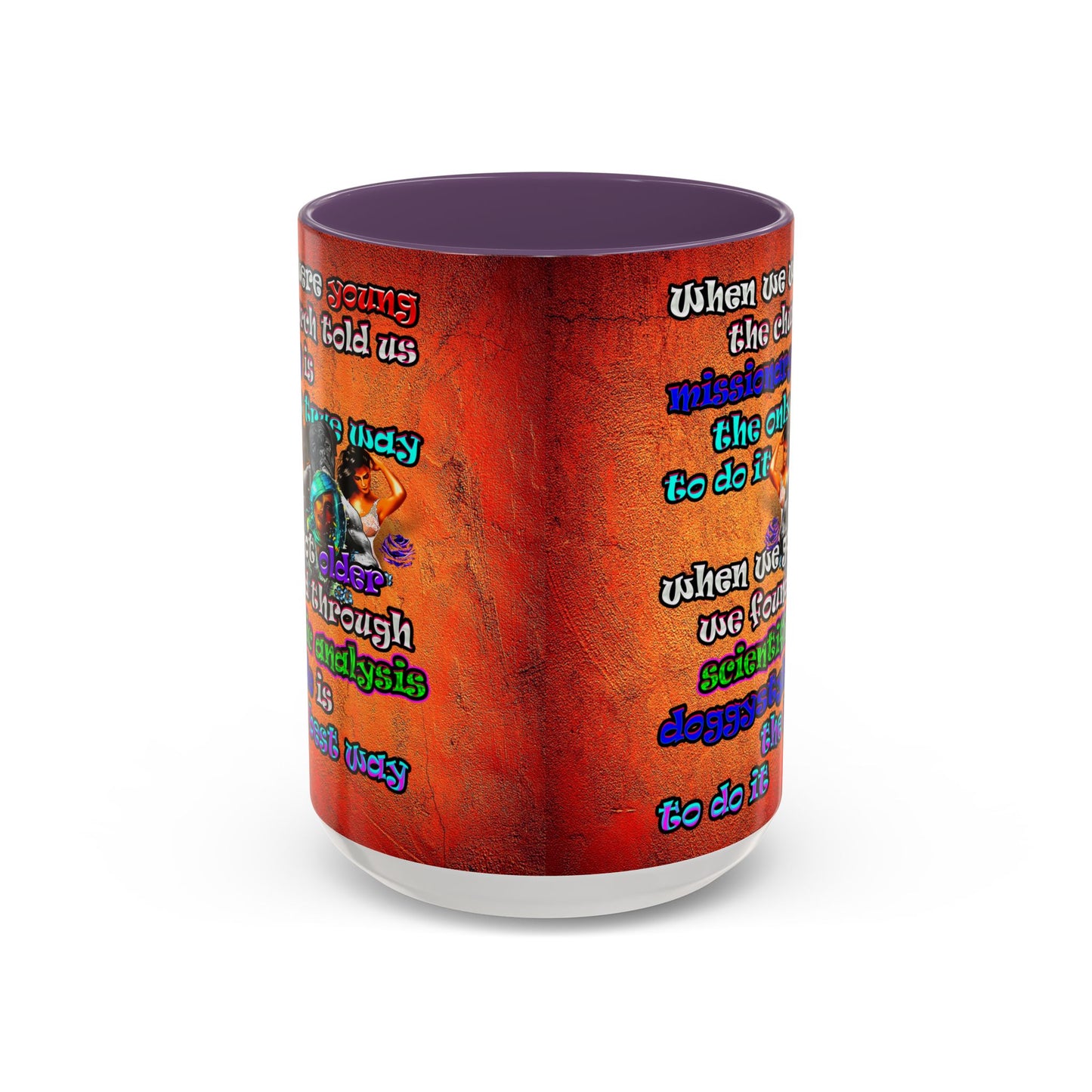 doggystyle - Accent Mug (burnt orange)