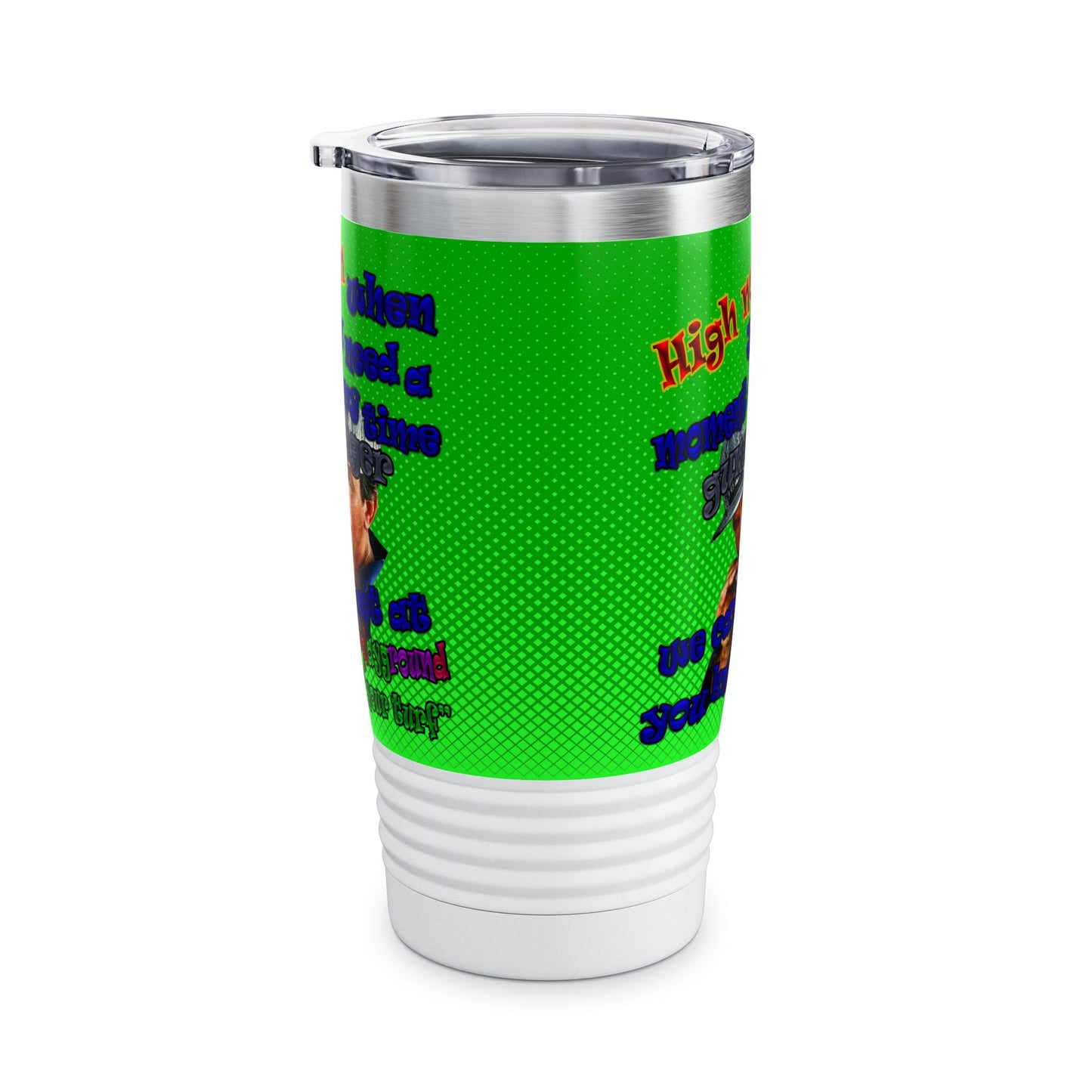 high noon - Ringneck Tumbler, 20oz (logo green)
