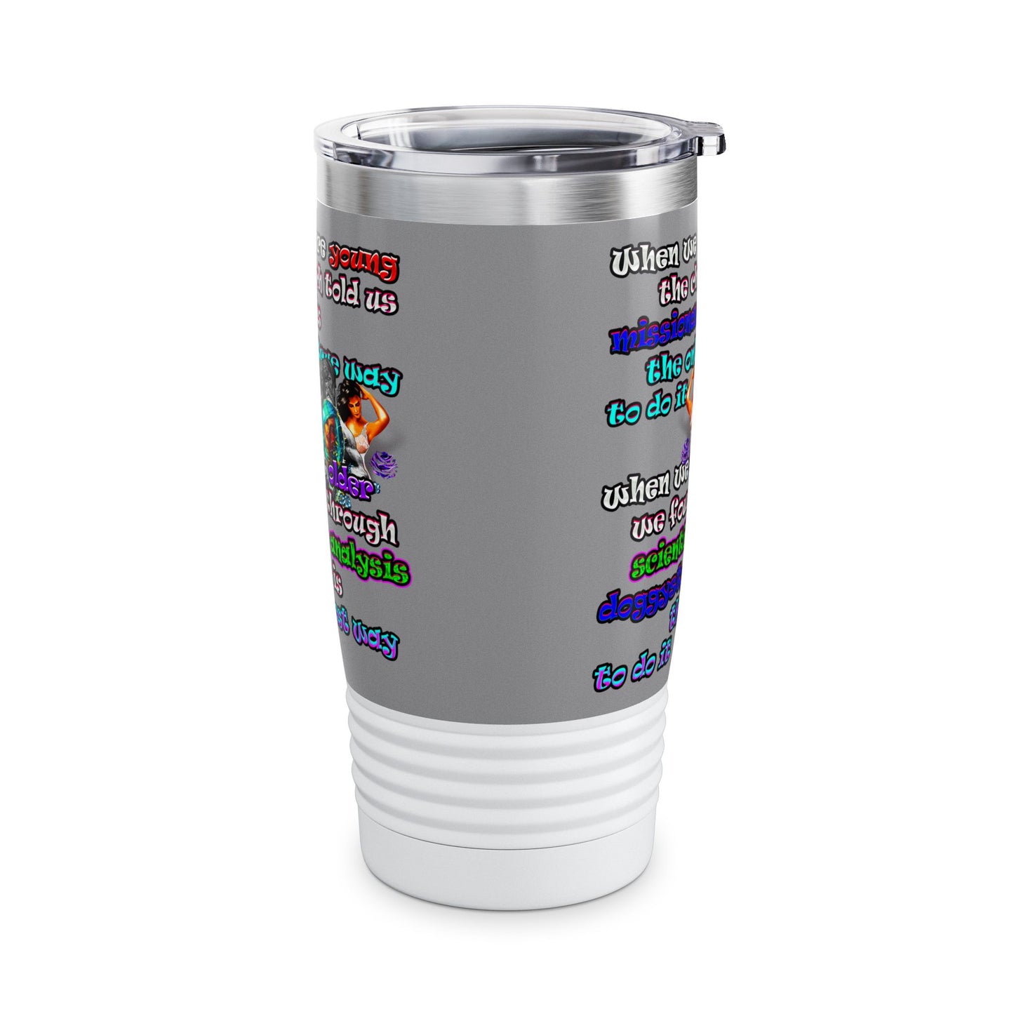 doggystyle - Ringneck Tumbler, 20oz (grey)