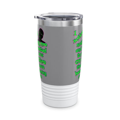 noticed you noticing - Ringneck Tumbler, 20oz (grey)