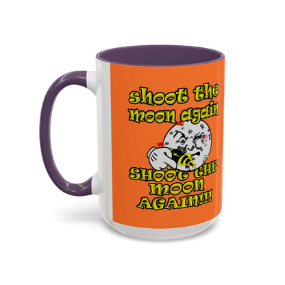 shoot the moon again - Accent Mug (crusta)