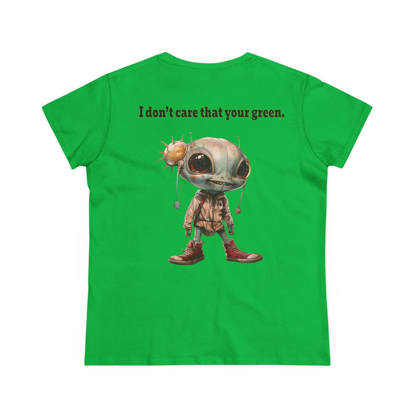 I don't care that your grey - Women's Midweight Cotton Tee
