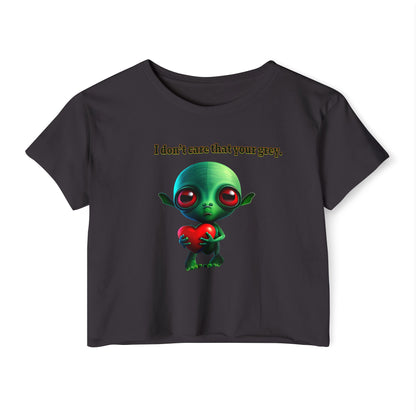 I don't care that your grey - Women's Festival Crop Top