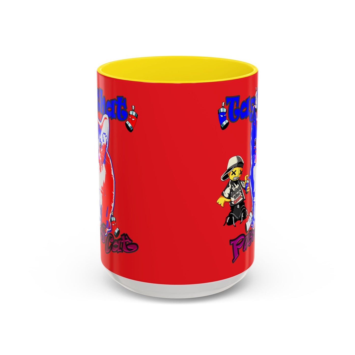 tag that - Accent Mug (red)