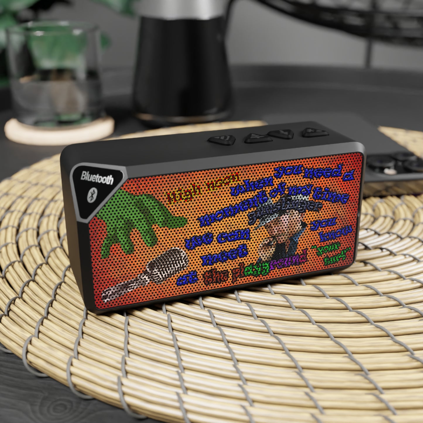 high noon - Jabba Bluetooth Speaker (burnt orange)