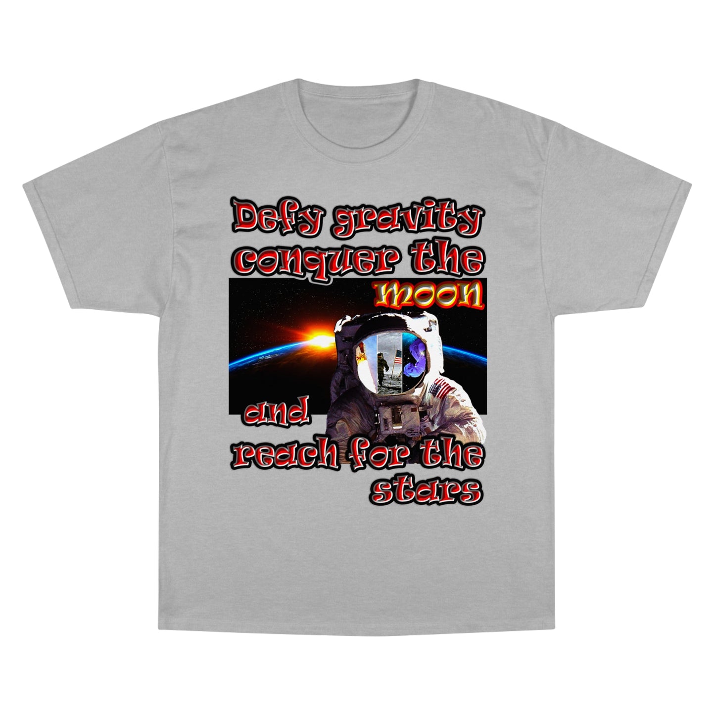 defy conquer reach - Champion T-Shirt
