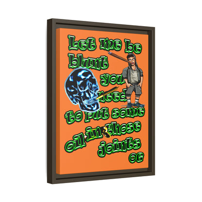 og - framed canvas art (crusta)