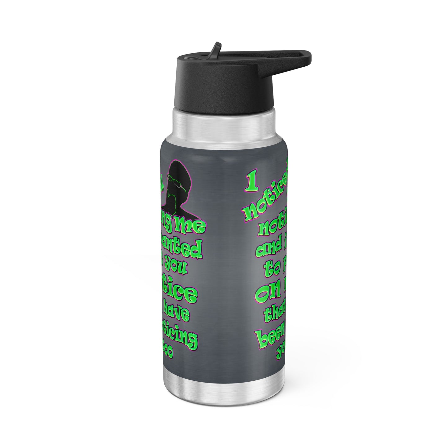 noticed you noticing - Gator Tumbler, 32oz  (grey-light grey)