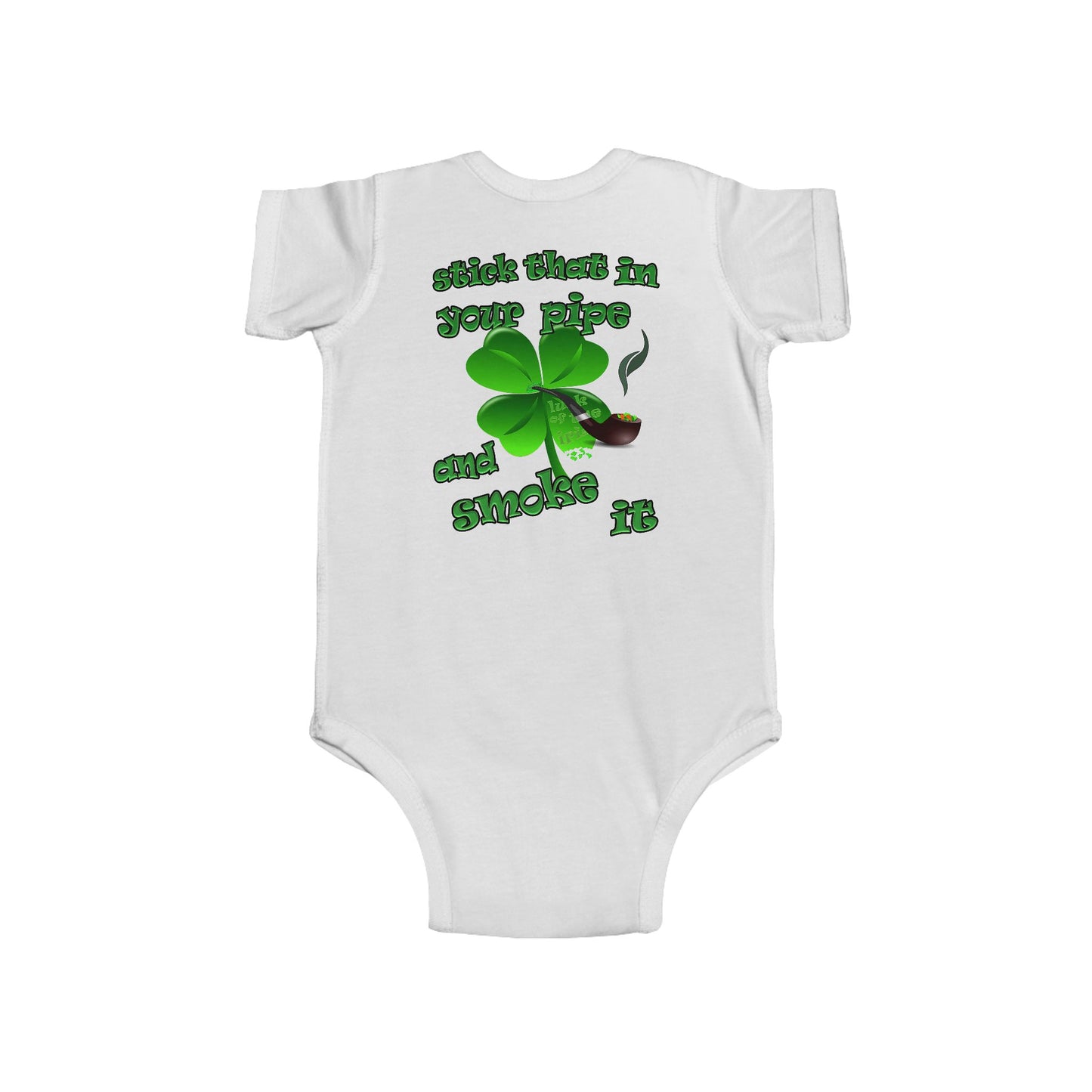 celtics logo - Infant Fine Jersey Bodysuit