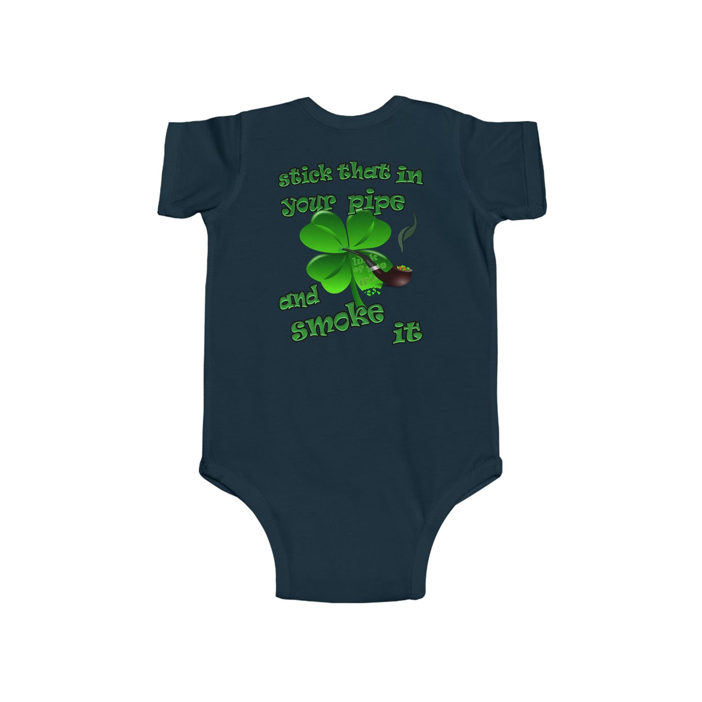 celtics logo - Infant Fine Jersey Bodysuit