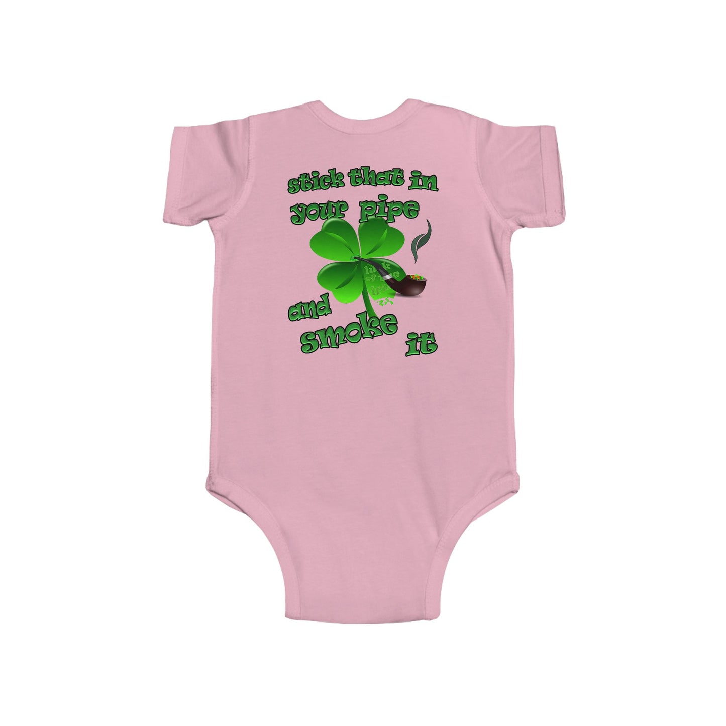 celtics logo - Infant Fine Jersey Bodysuit