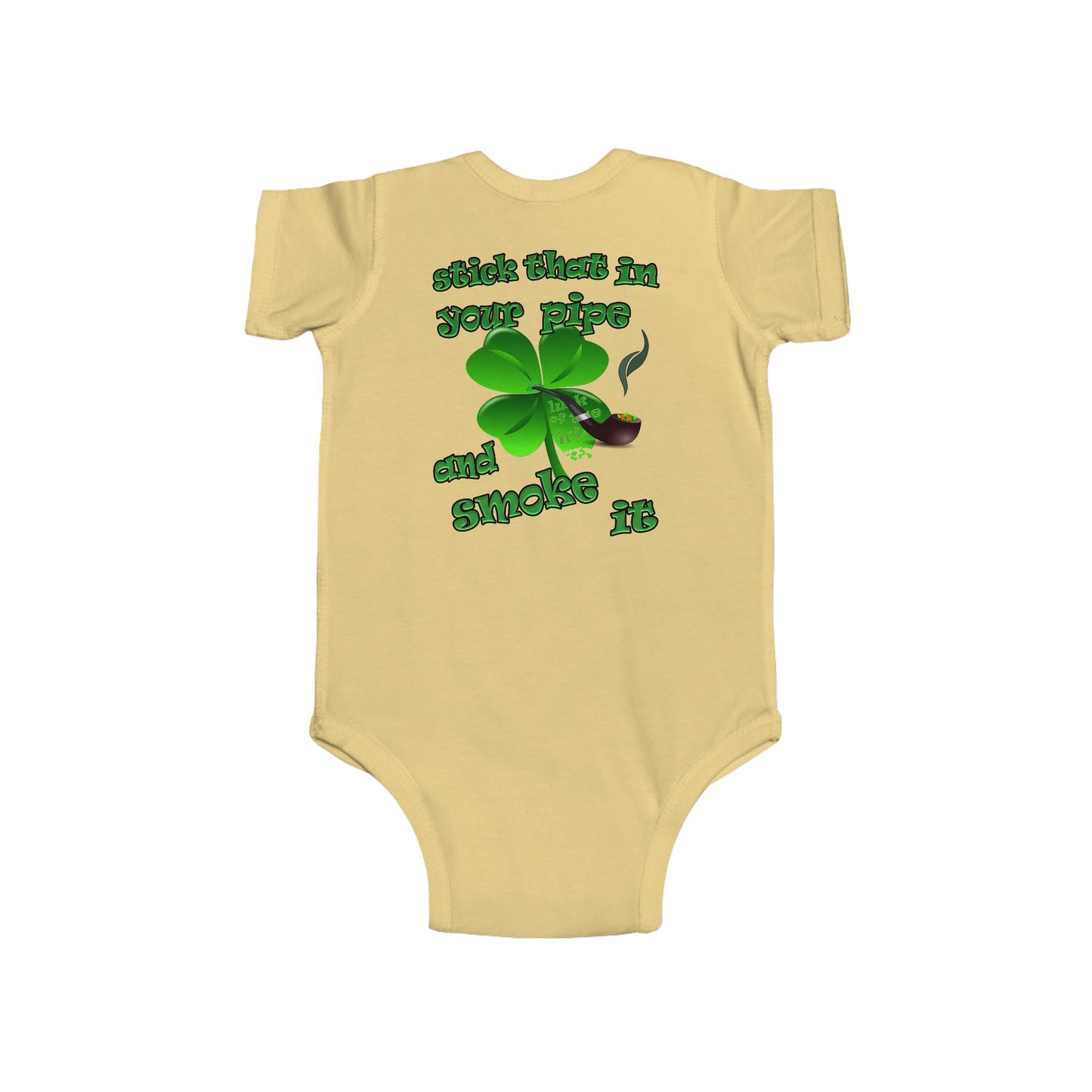 celtics logo - Infant Fine Jersey Bodysuit