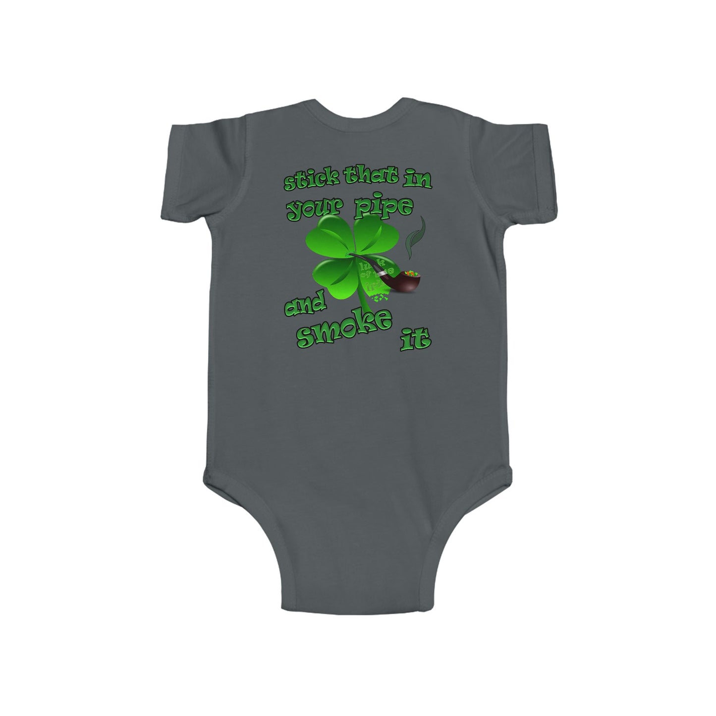 celtics logo - Infant Fine Jersey Bodysuit
