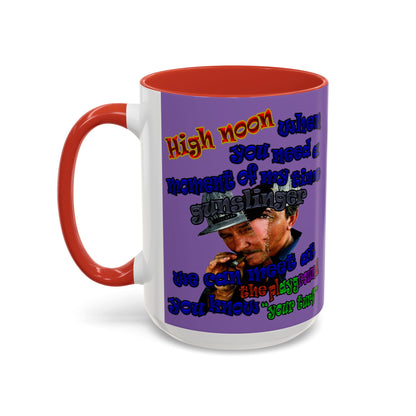 high noon - Accent Mug (light purple)