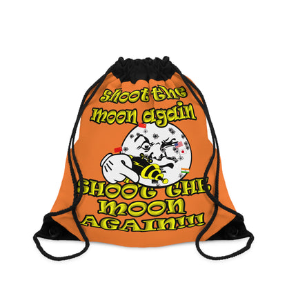 shoot the moon again - Drawstring Bag (crusta)