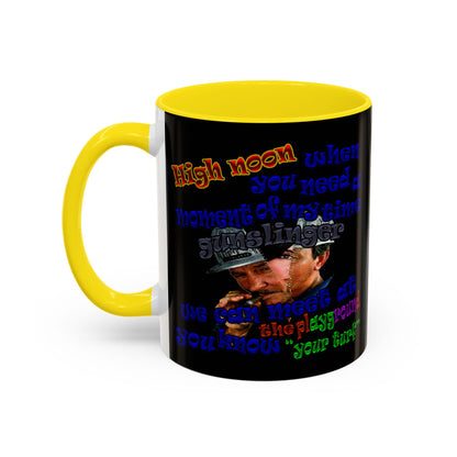 high noon - Accent Mug (black)