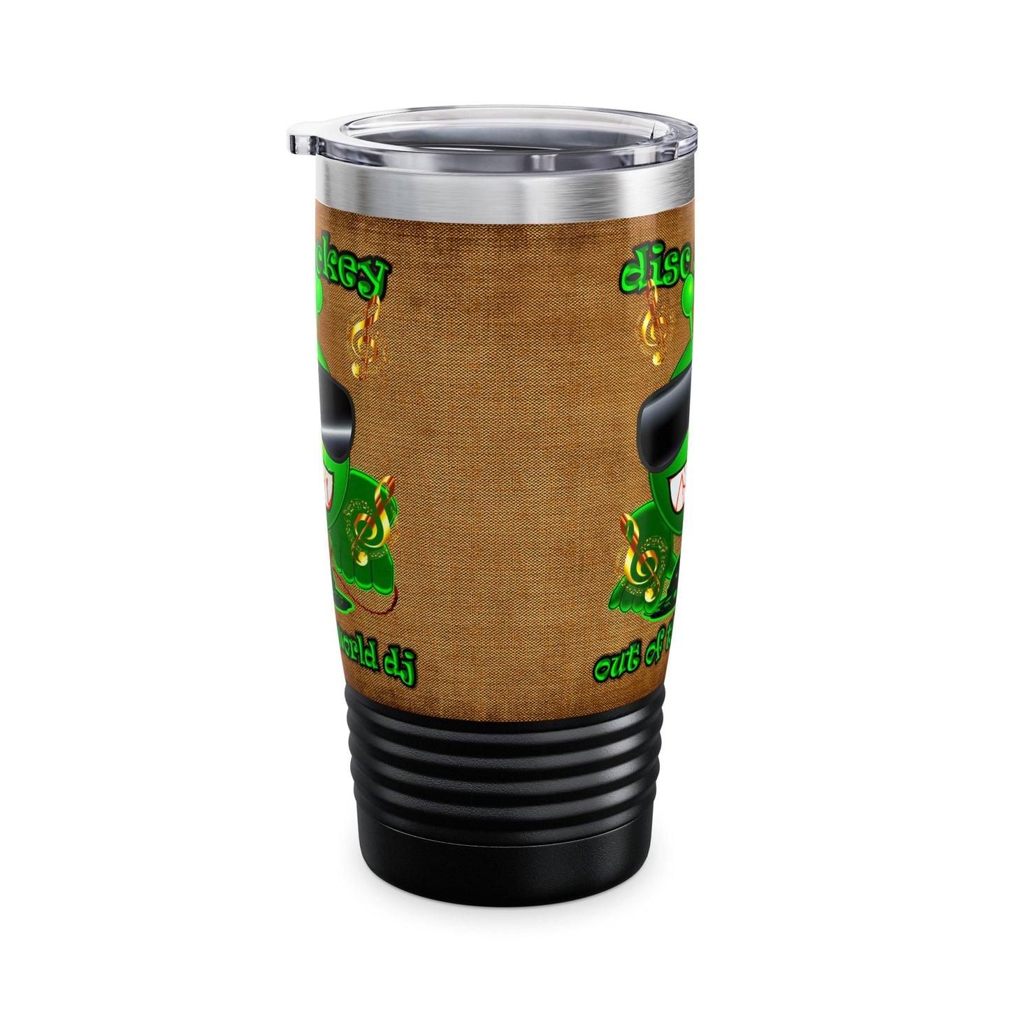 disc jockey - Ringneck Tumbler, 20oz (brown papyrus)