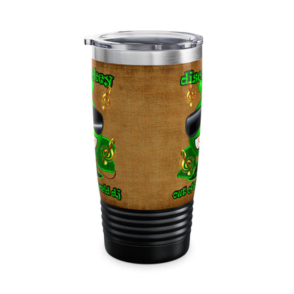 disc jockey - Ringneck Tumbler, 20oz (brown papyrus)