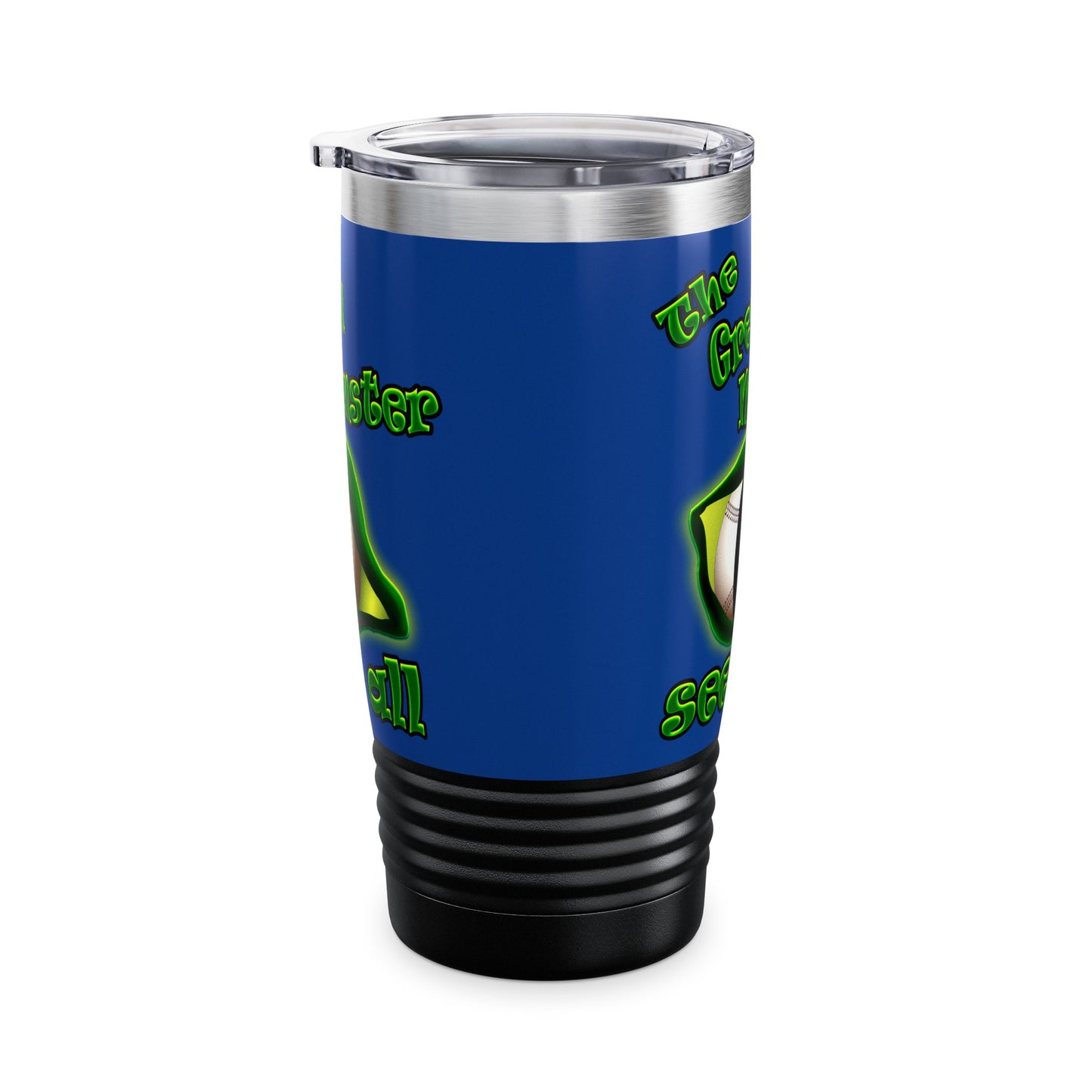 green monster - Ringneck Tumbler, 20oz (dark blue)