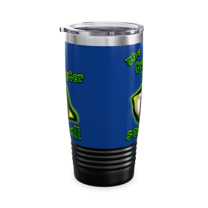 green monster - Ringneck Tumbler, 20oz (dark blue)