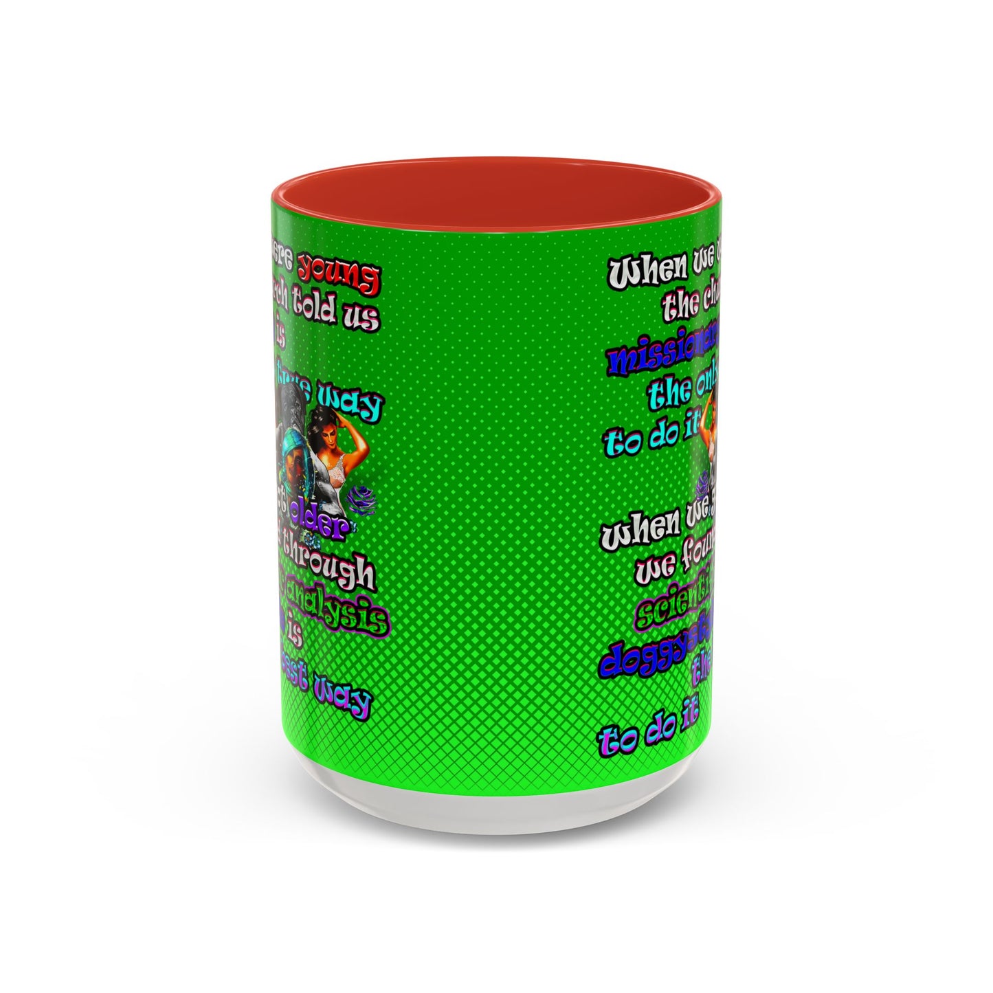 doggystyle - Accent Mug (logo green)