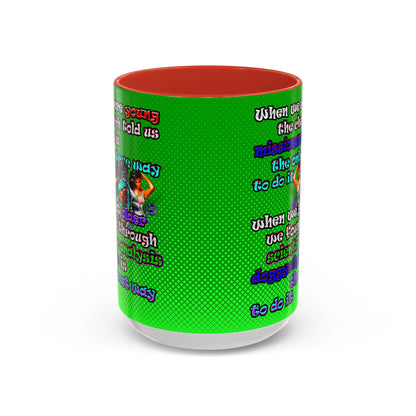 doggystyle - Accent Mug (logo green)