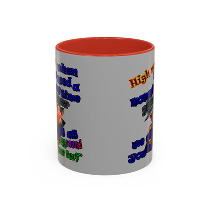 high noon - Accent Mug (light grey)