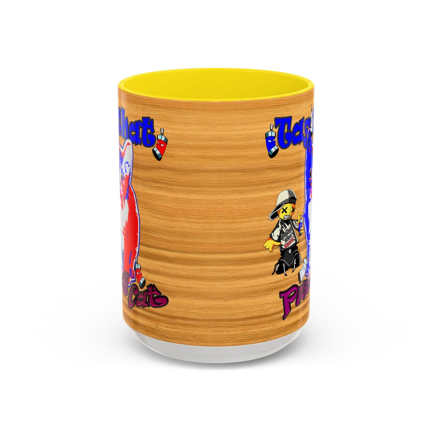 tag that - Accent Mug (butterscotch wood finish)