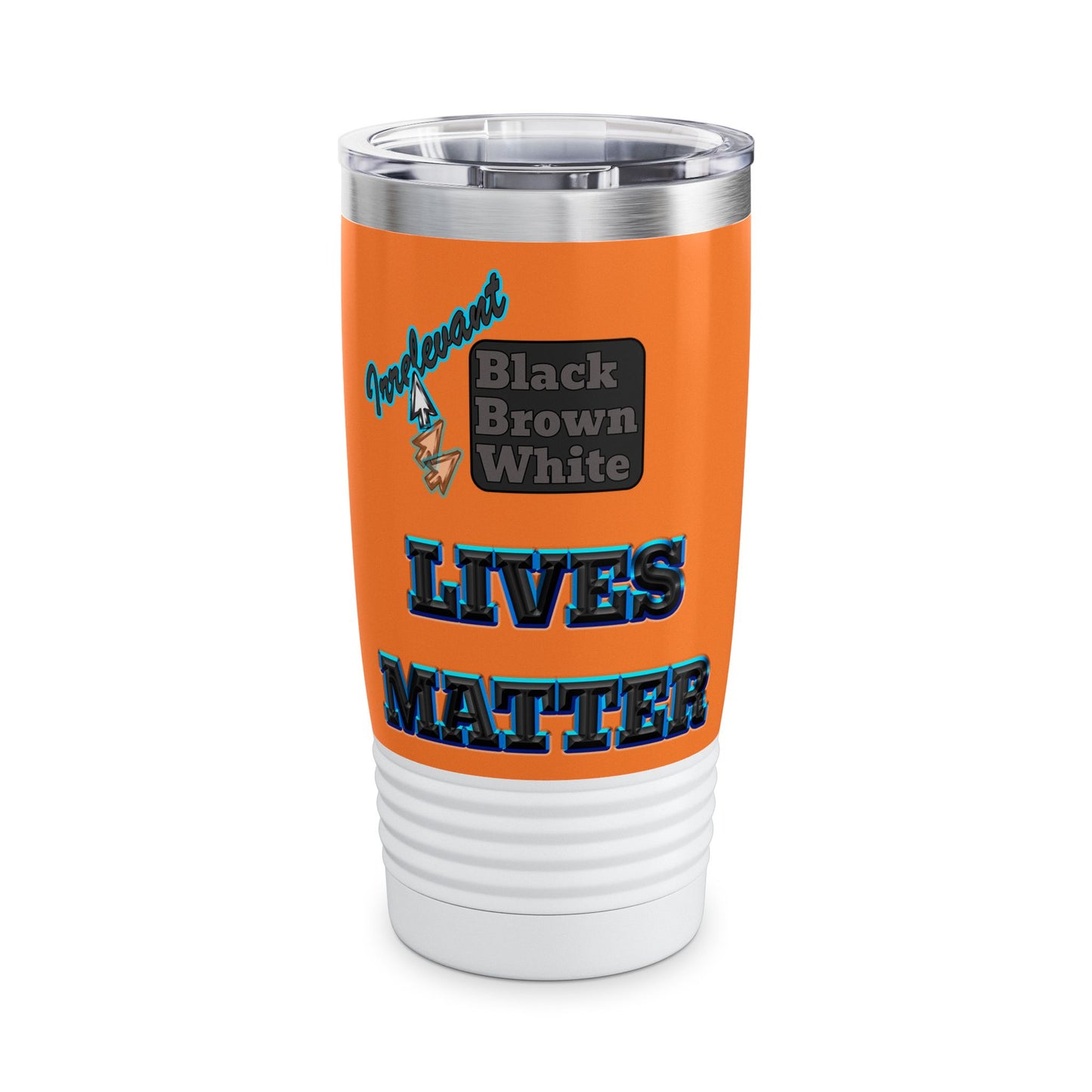irrelevant - Ringneck Tumbler, 20oz (crusta)