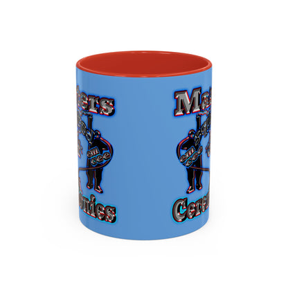 em cee squared - Accent Mug (light blue)