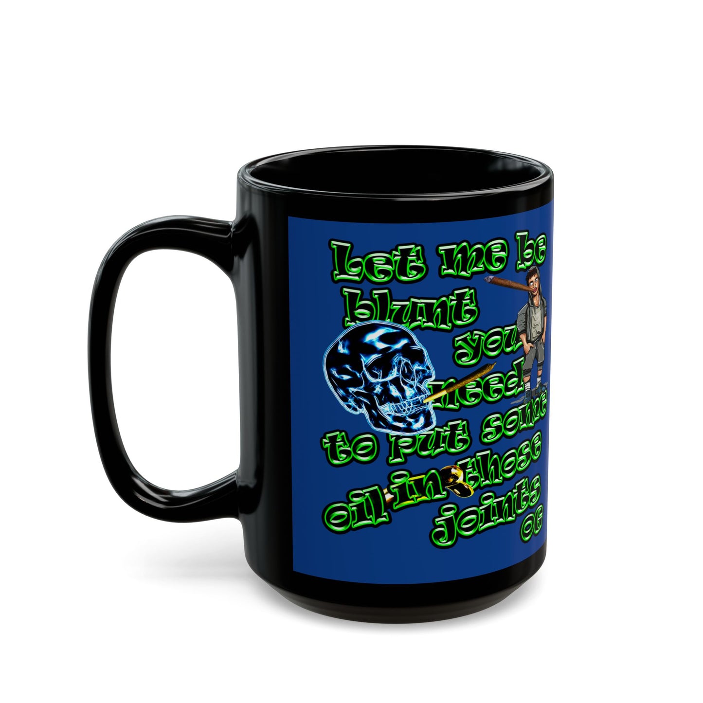 og - Black Mug (dark blue)